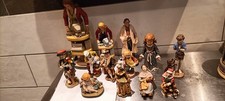 13 x HOLZFIGUREN,  HOLZFIGUR