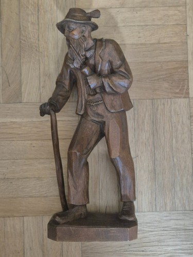 Holzfigur schnitzerei - holzfigur,