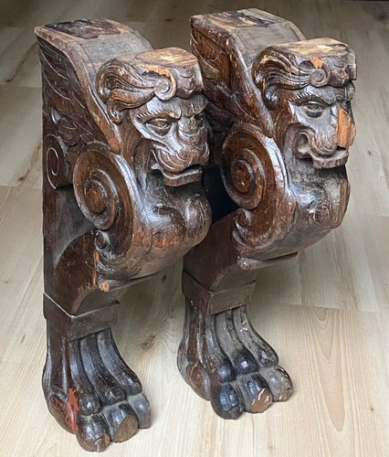 Antike holz schnitzerei - holz,