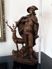 St.Hubertus handgeschnitzte