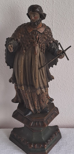 Antike heiligen figur barock - figur,