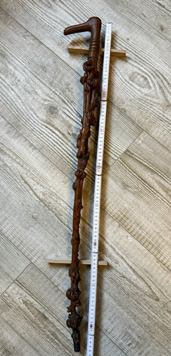 Gehstock aus holz - aus,