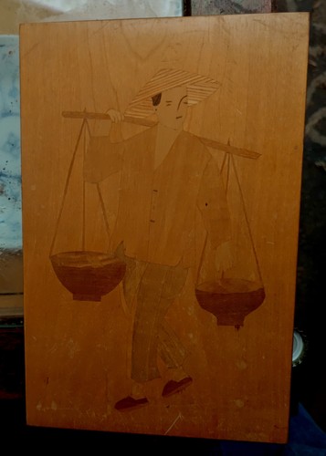 Intarsien bild wasserträger - bild,