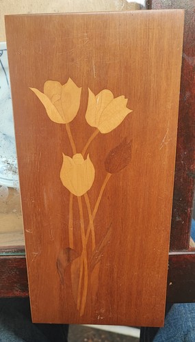Intarsien bild tulpen - intarsien, 32,5