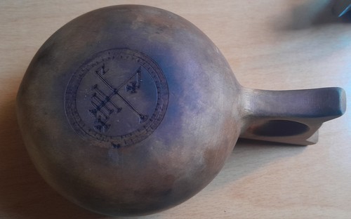 Alte holz tasse - holz, aus