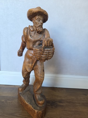Antike holzfigur - antike,
