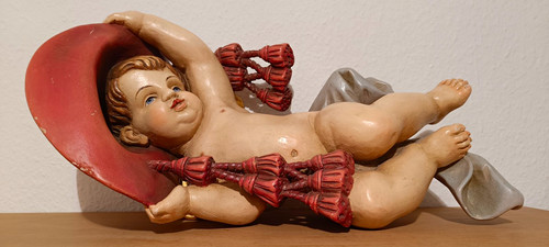 Putte mit hut - putte,