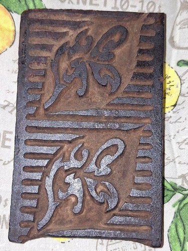 Antiker holz druckblock - holz,