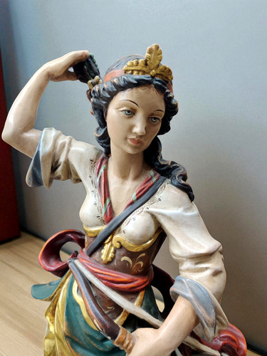 Jagdgöttin diana holzfigur - diana, 60