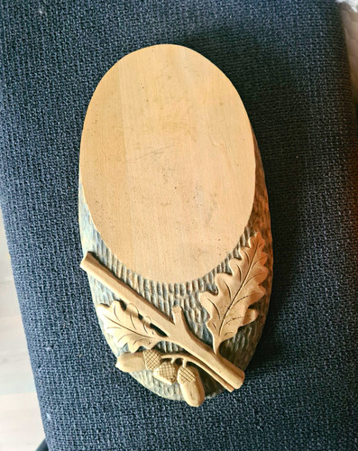 Wandrelief holz oval - wandrelief,
