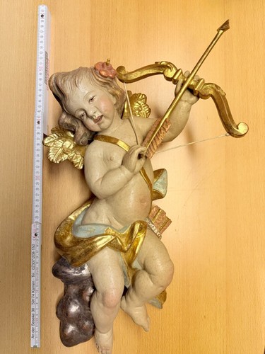 Amor putte mit pfeil - mit, bogen