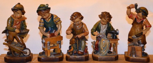 Holzfiguren handwerker aus - holzfiguren,