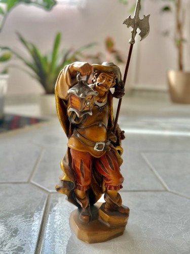 Holzfigur nachtwächter 40cm - holzfigur,