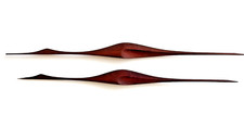 2 midcentury Teak Kraniche