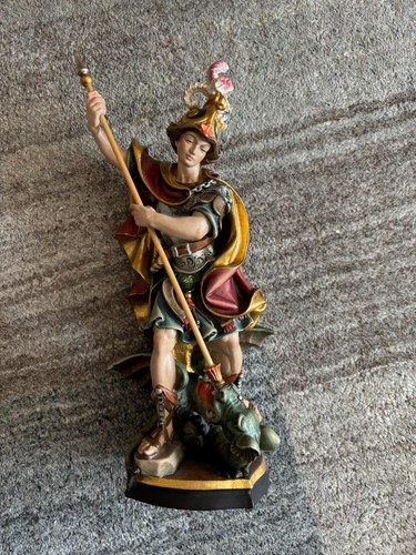 Handgeschnitzte holzfigur - holzfigur, hl