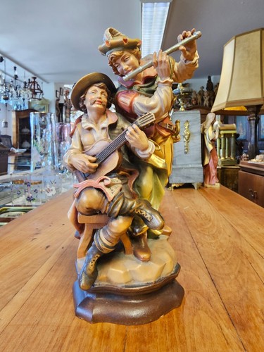 Schöne ältere holzskulptur - ältere,