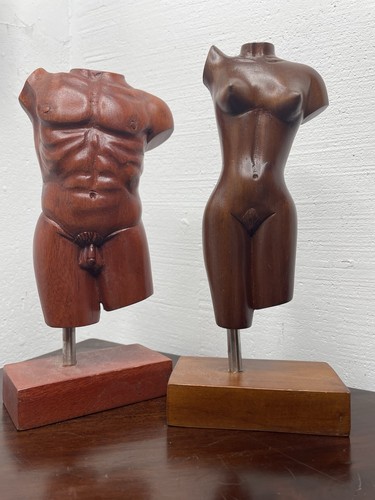 Stilvoll holz torso mann - holz, und