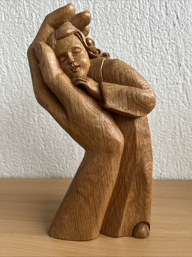 Holzschnitzerei holzfigur in - holzfigur, "in