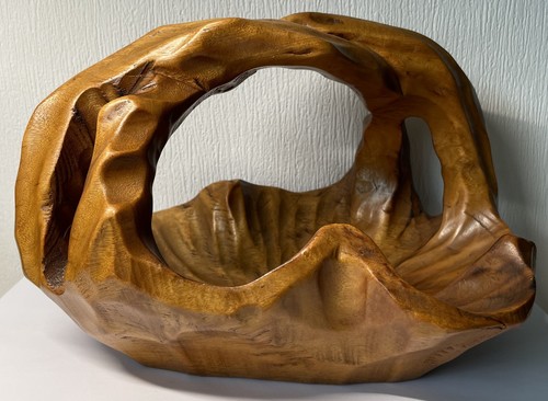 Vintage holz schale korb - holz-schale,