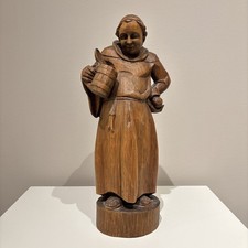 Mönch Holzfigur