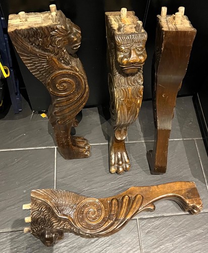 Tischbein baluster kapitell - tischbein,