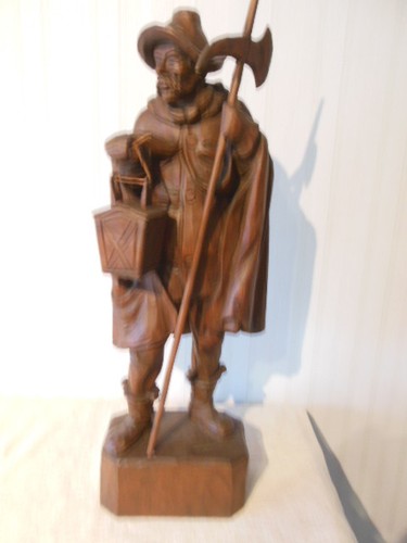 Holzschnitzfigur - , "