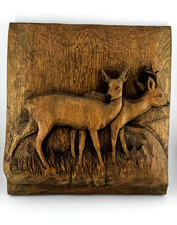 Handgeschnitztes Wandbild -