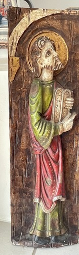 Farbige holzschnitzerei - farbige,