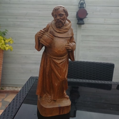 Holzschnitzfiguren mönch - holzschnitzfiguren,