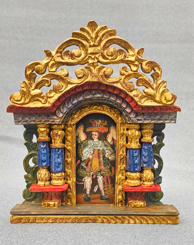 Altar cuzco holz engel - altar,,