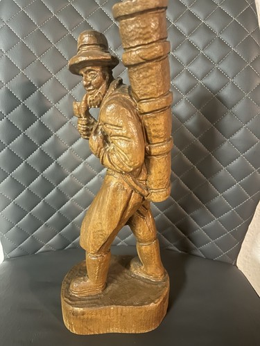 Holzfigur buttenträger holz - holzfigur,