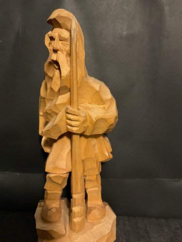 Große geschnitzte figur - geschnitzte,