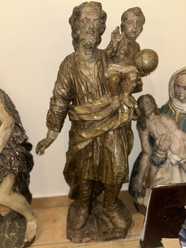 Heiligenskulptur heiliger mit - heiligenskulptur,
