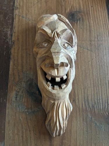 Alte kleine holz - , maske