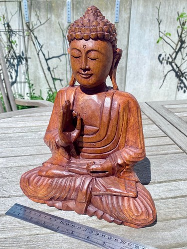 Holz schnitzerei buddha 32 - holz-schnitzerei,