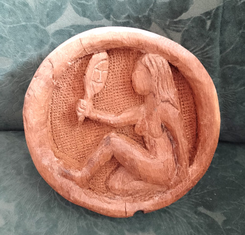 Holzfigur skulptur nackte - skulptur, „nackte